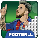 Pixel Soccer Logo Club - Sandbox Color by Numbers APK