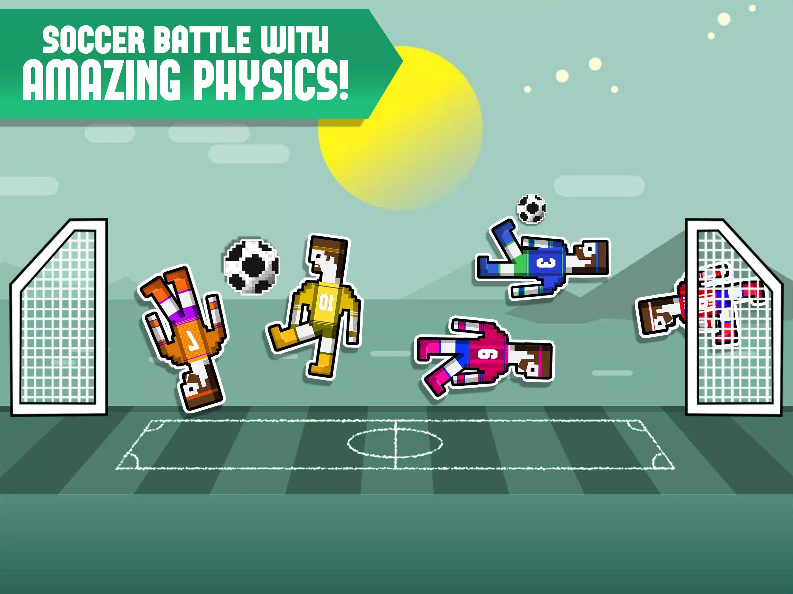 2019 Soccer Physics 2 Player Ragdoll Funny Games APK for Android