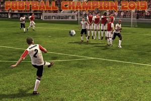 2019 Football Champion - Soccer League Cartaz