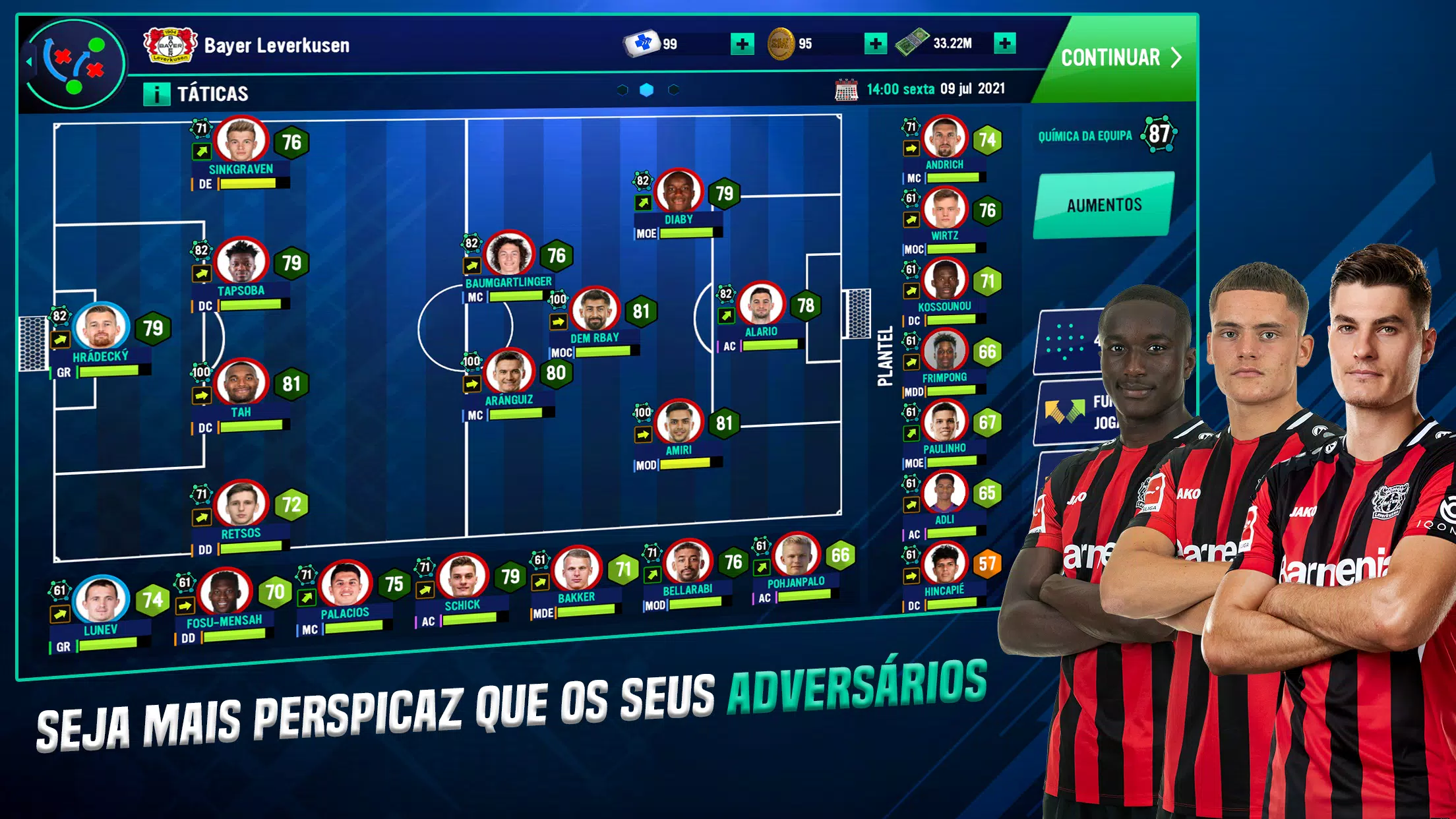 Baixar Soccer Manager 2022- Futebol licenciado FIFPRO™ APK