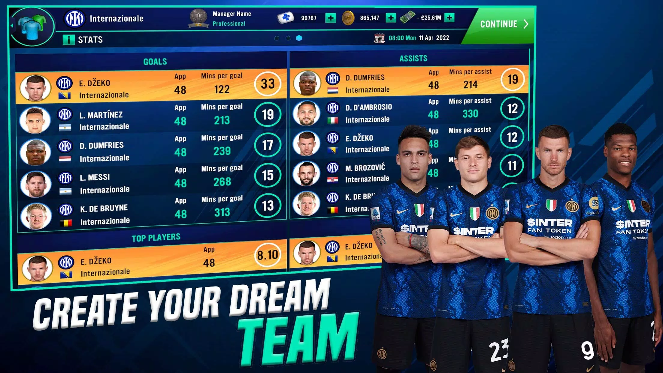 🔥 Download Soccer Manager 2022 FIFPRO Licensed Football Game 1.4.8  b1655141369 APK . Soccer Team Manager Sports Simulator 