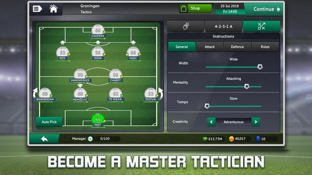 Soccer Manager 2019 screenshot 2