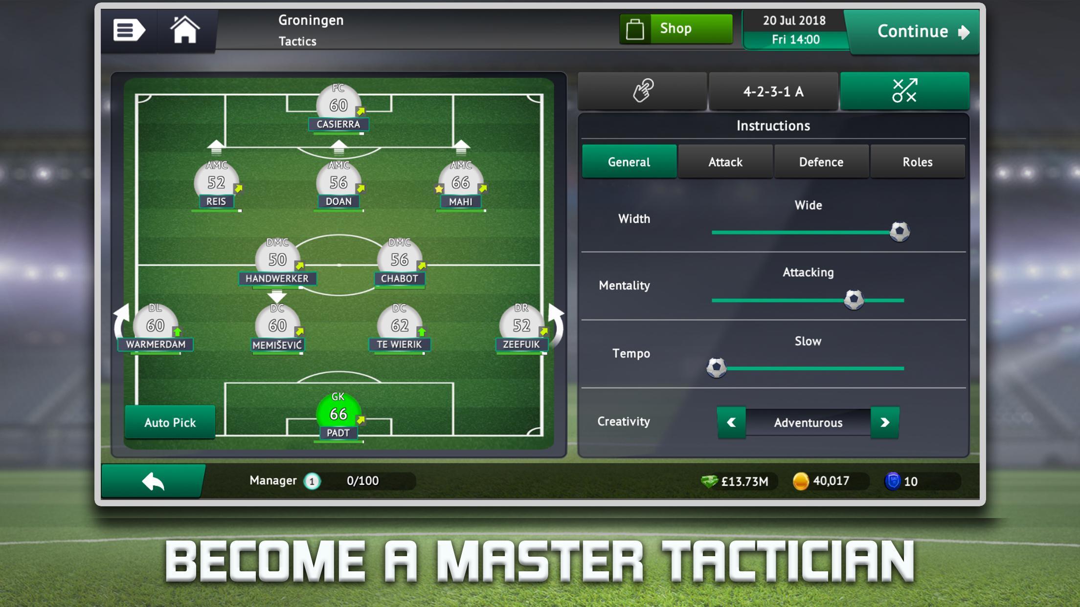 Android 用の Soccer Manager 2019 - Top Football Management ...