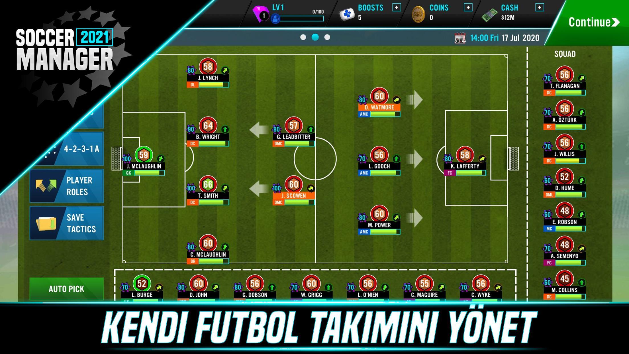 Android için Soccer Manager 2021 - Futbol Menajerlik Oyunu ...