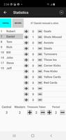 Soccer Statistics imagem de tela 3