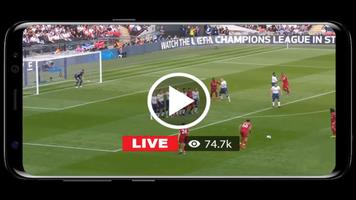 Live Soccer Tv Football Stream تصوير الشاشة 1