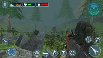 Forest Survival Hunting 3D Affiche