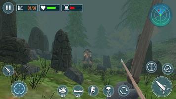 Forest Survival Hunting 3D capture d'écran 2