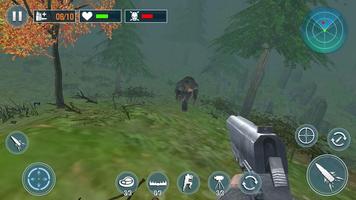 Forest Survival Hunting 3D capture d'écran 3