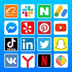 All in one social media and social network app