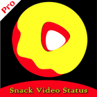Snack Video: short video status Video Conference icône