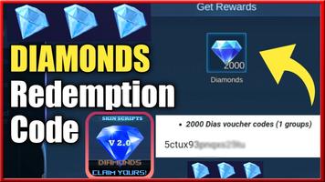 Mobile Diamond Skin Tools ML Affiche