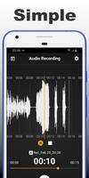 Audio recorder Plakat