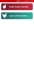 Poultry Feed Rate постер