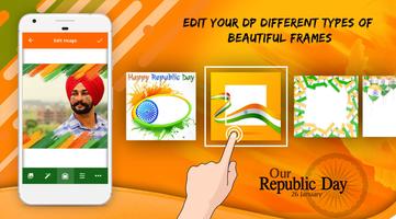 Republic Day DP Maker Ekran Görüntüsü 1