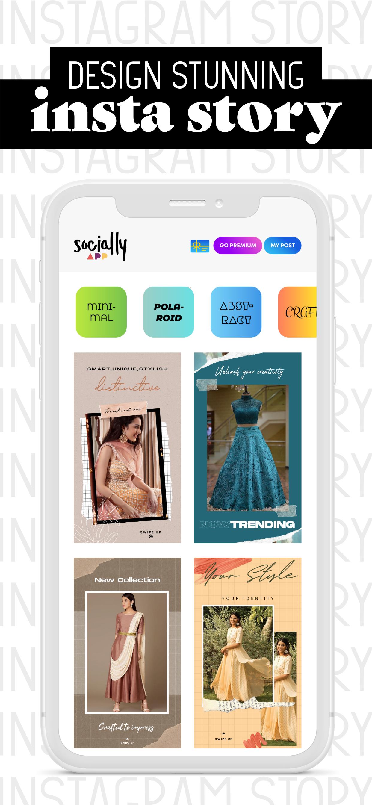 Poster Maker Instagram Story Art Editor Socially For Android Apk Download