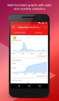 Subscribers Pro - for Youtube स्क्रीनशॉट 1