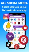 پوستر Social media apps-All in one