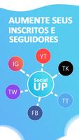 SocialUP - Inscrito e seguidor پوسٹر