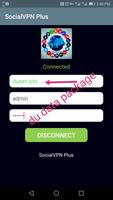 Socialvpn plus اسکرین شاٹ 1