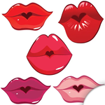 Besos Stickers con Movimiento icon