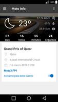Moto GP Info Plakat