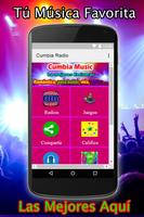 Cumbia radio music poster