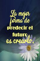 Frases con Flores poster