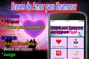 Frases de Amor para Enamorar الملصق