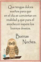 Frases de Buenas Noches Plakat