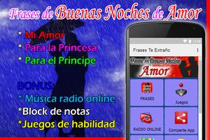 Frases de Buenas Noches Amor โปสเตอร์