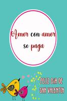 Frases de San Valentin poster