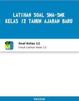 Latihan Soal Kelas 12 SMA Poster