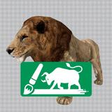 African Animals 3D icône