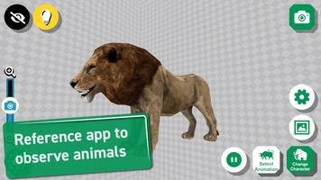 African Animals 3D الملصق