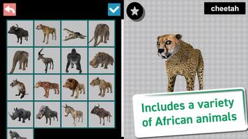 African Animals 3D স্ক্রিনশট 1