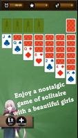 Solitaire Girls Card Game الملصق