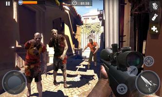 Dead Zombie Battle 2019 - frontier war survival 3d скриншот 2