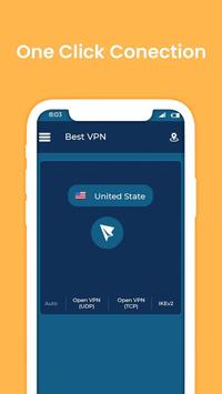Best VPN -Free Unlimited VPN, Fast VPN screenshot 1