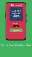 Test de Conocimientos - Trivia screenshot 1