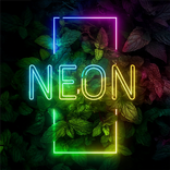 Neon-Tapete