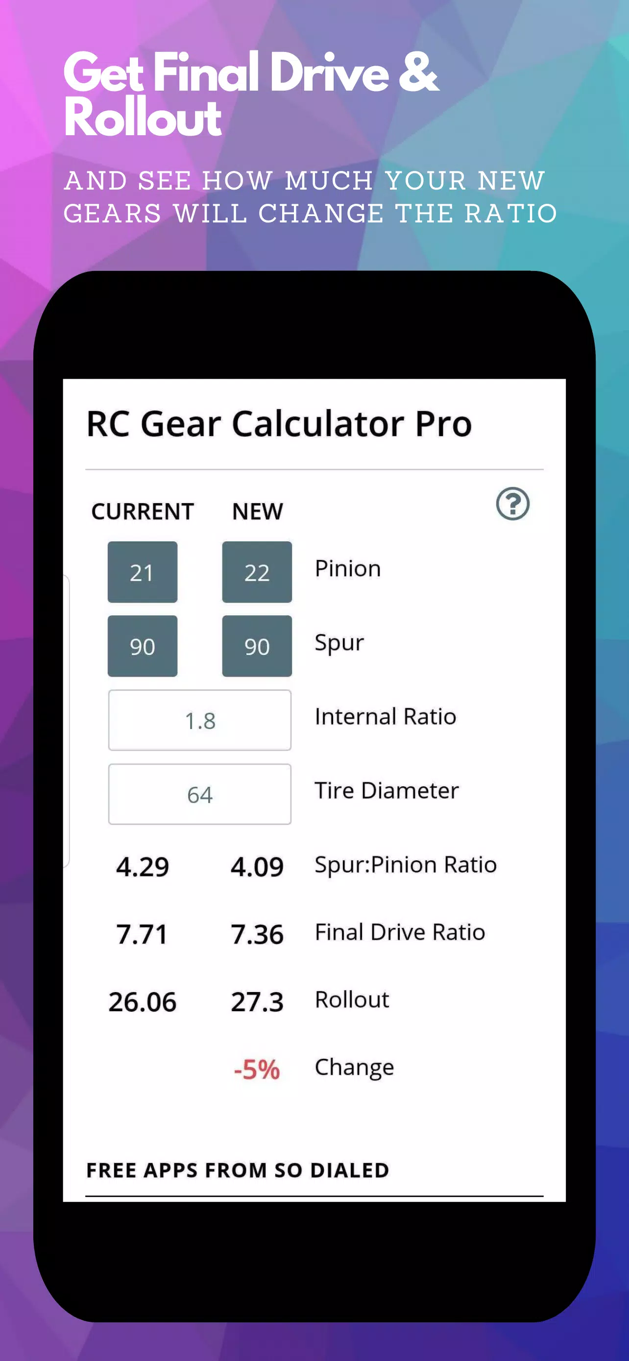 RC Gear Calculator Pro APK for Android Download