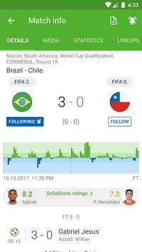 Soccer Scores and Sports Livescore - SofaScore 截图 2