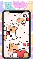 Cute Cat Wallpaper capture d'écran 1