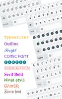 Aa Fonts: Шрифты Клавиатура скриншот 1