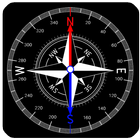 digital compass icône