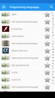 Programming languages 海报