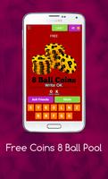 Ulimited Coins 8 Ball Pool Cartaz