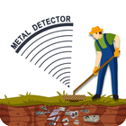 Metal detector with sound आइकन