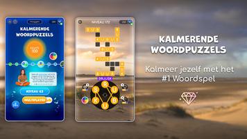 Kalmerende Woordpuzzels-poster